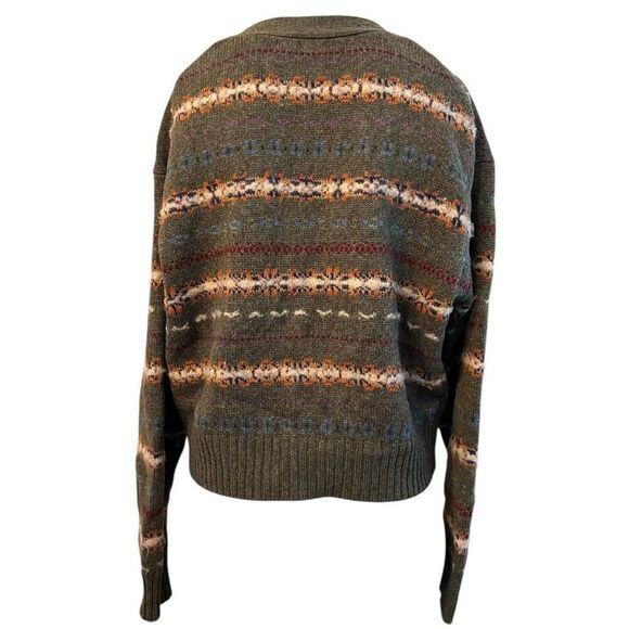 Polo Ralph Lauren Ladies Medium Frisle Button Front V Neck Cardigan Sweater - Picture 5 of 9